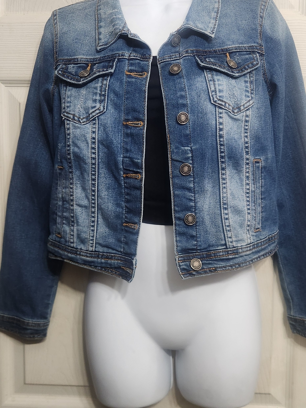 Classic Blue Denim Jacket - Women